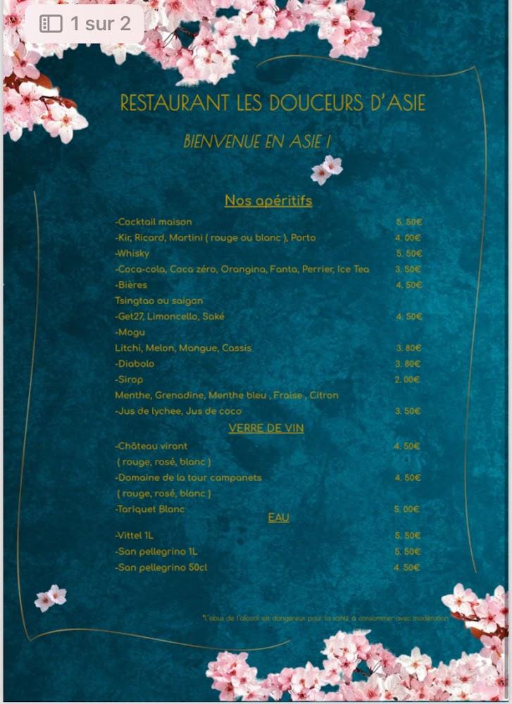 Les douceurs d'asie - Menu Image 3
